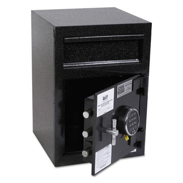 FireKing® Depository Security Safe, 0.95 Cu Ft, 14 X 15.5 X 20, Black freeshipping - TVN Wholesale
